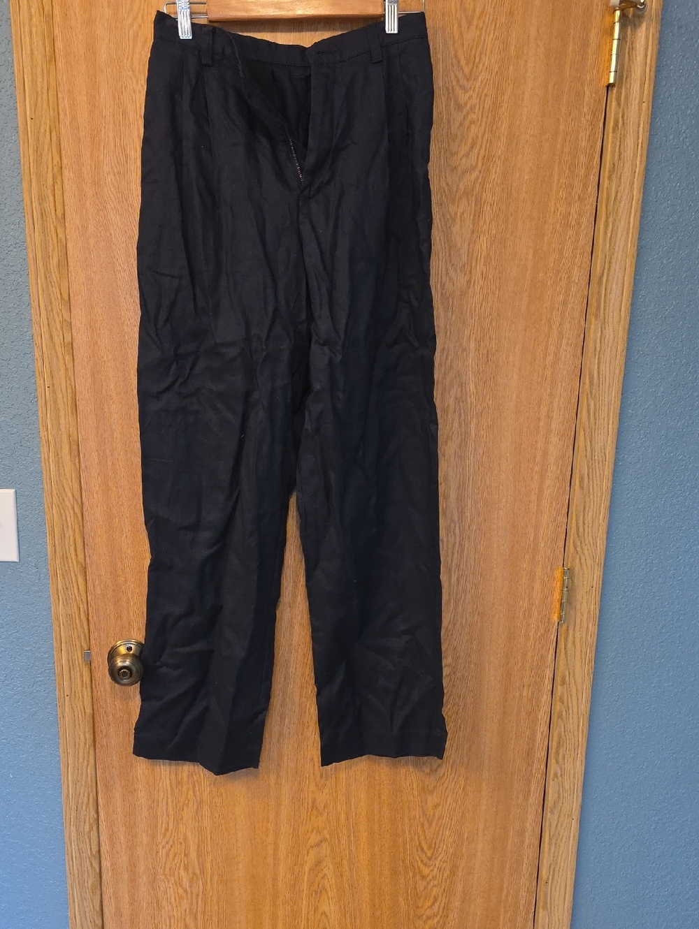 Women's Midnight Blue  Linen Pants